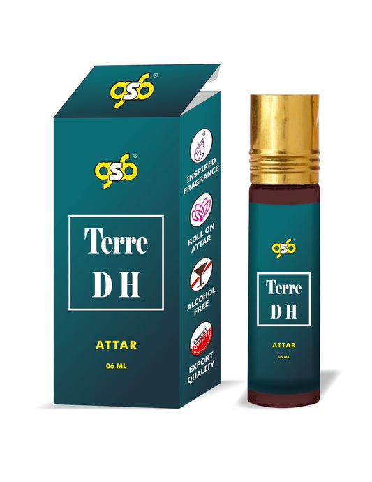 GSB Terre De Attar Inspired From Terre De Harmes | Clone Fragrance | Perfume Roll On | Alcohol Free | Long Lasting | Unisex