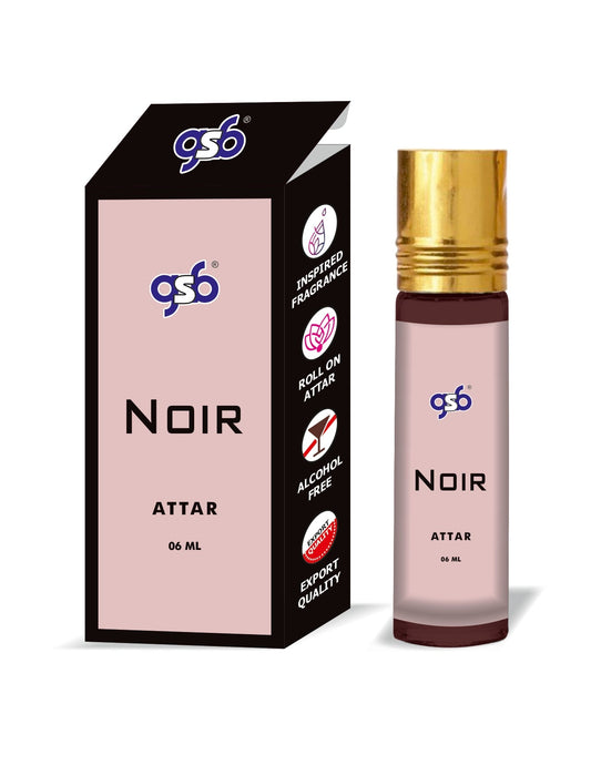 GSB Noir Attar Inspired From Darkkar Noir | Clone Fragrance | Perfume Roll On | Alcohol Free | Long Lasting | Unisex