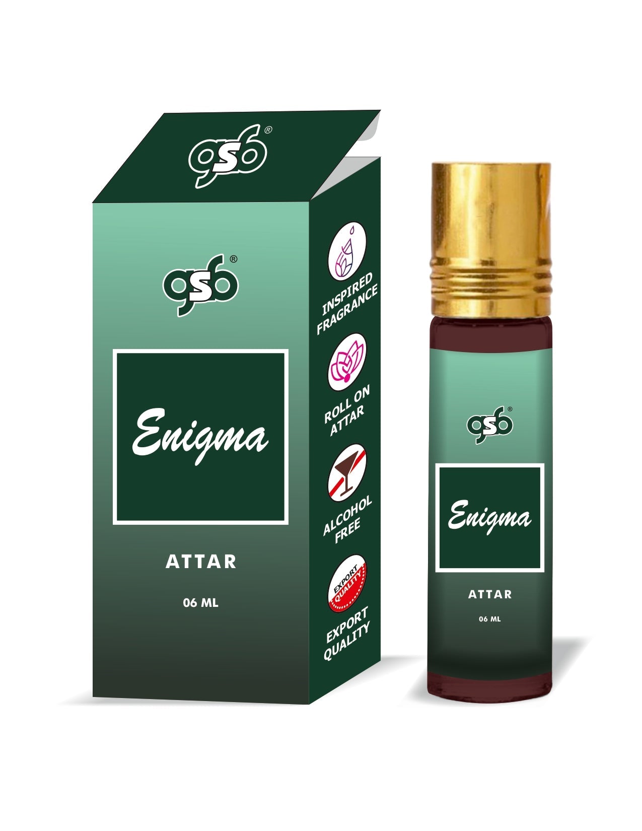 GSB Enigma Attar Inspired From Roza Enigma | Clone Fragrance | Perfume Roll On | Alcohol Free | Long Lasting | Unisex