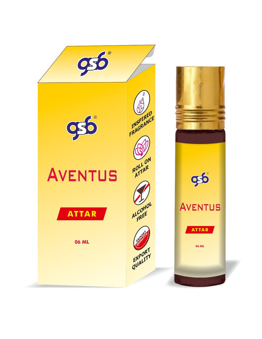 GSB Aventus Attar Inspired From Greed Aventus | Clone Fragrance | Perfume Roll On | Alcohol Free | Long Lasting | Unisex