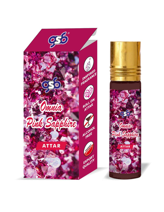 GSB Omnia Attar Inspired From Omnia Pink Bulgri | Clone Fragrance | Perfume Roll On | Alcohol Free | Long Lasting | Unisex