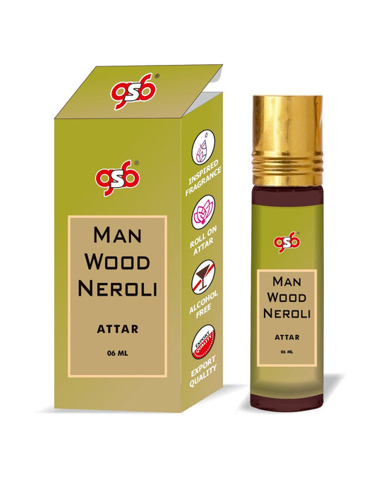 GSB Man Wood Attar Inspired From Man Wood Neroli Bulgri | Clone Fragrance | Perfume Roll On | Alcohol Free | Long Lasting | Unisex