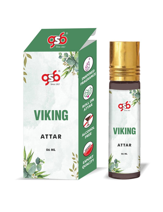 GSB Viking Attar Inspired From Greed Viking | Clone Fragrance | Perfume Roll On | Alcohol Free | Long Lasting | Unisex