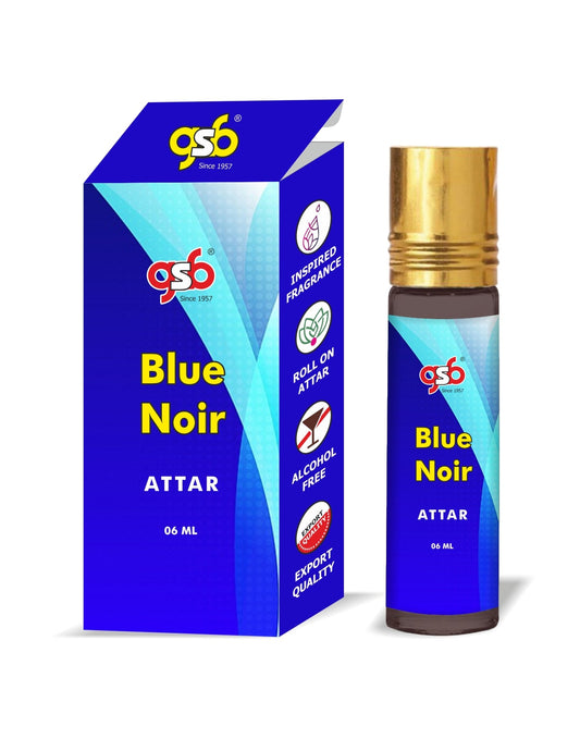 GSB Bleu Noir Attar Inspired From Nraciso Rdoriguez Bleu Noir | Clone Fragrance | Perfume Roll On | Alcohol Free | Long Lasting | Unisex
