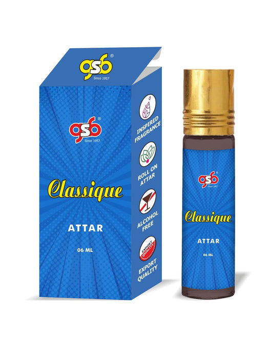 GSB Classique Attar Inspired From Jane Paul Gualiter Classique | Clone Fragrance | Perfume Roll On | Alcohol Free | Long Lasting | Unisex