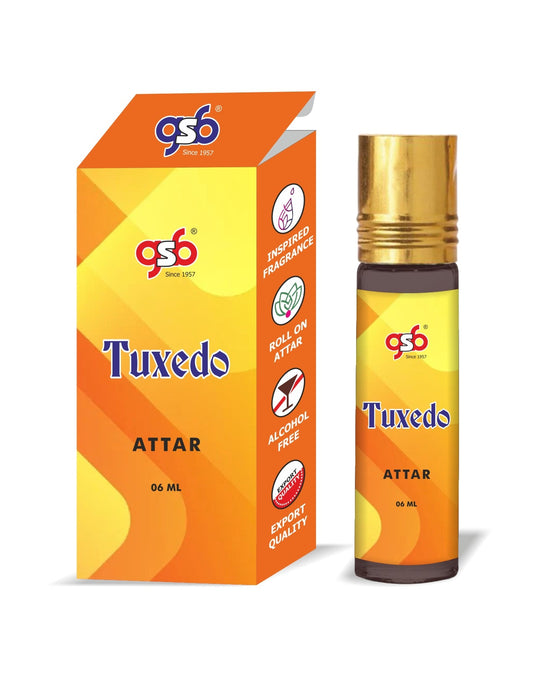 GSB Tuxedo Attar Inspired From Ysl Tuxedo | Clone Fragrance | Perfume Roll On | Alcohol Free | Long Lasting | Unisex
