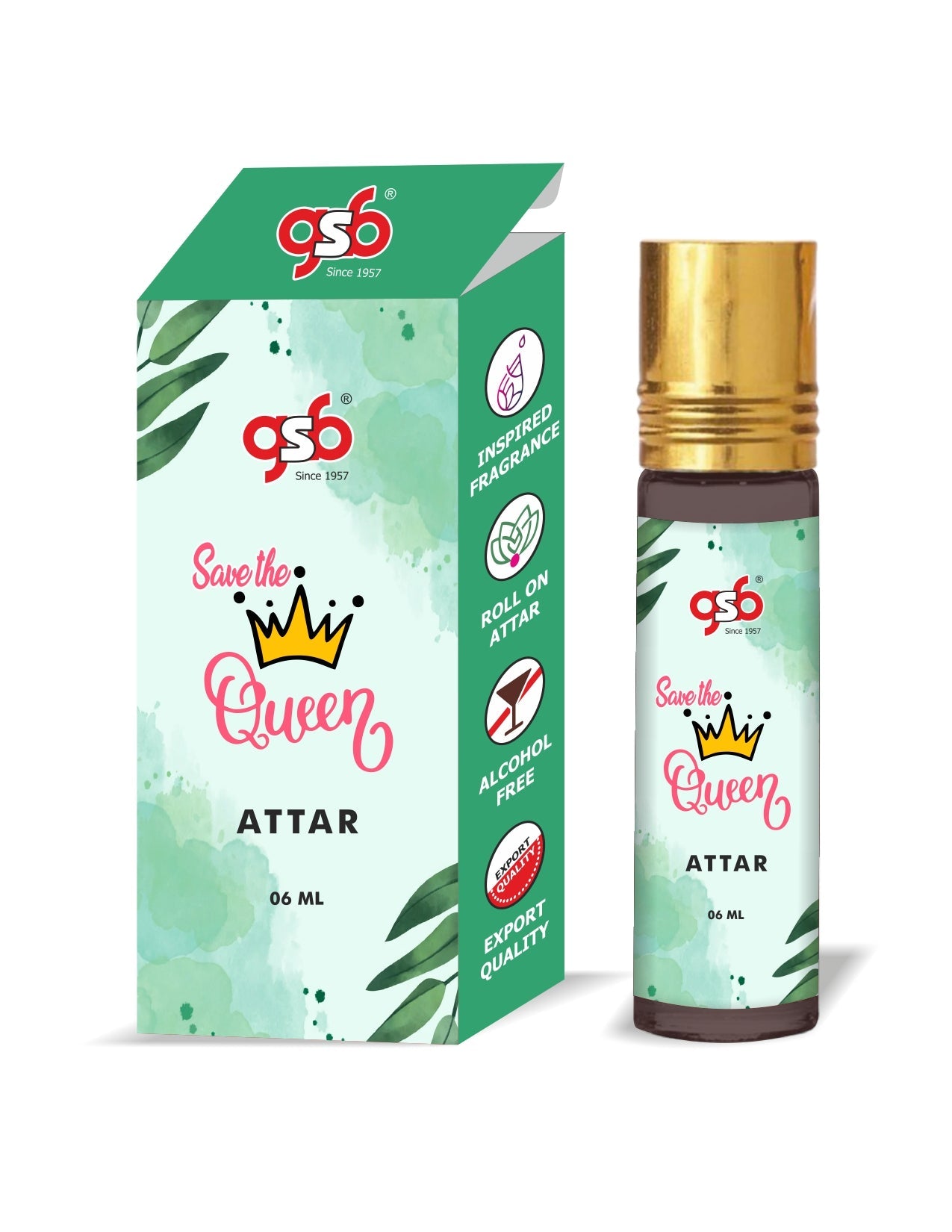 GSB Save The Queen Attar Inspired From Atskinson Save The Queen | Clone Fragrance | Perfume Roll On | Alcohol Free | Long Lasting | Unisex