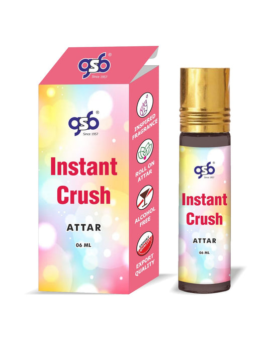 GSB Instant Crush Attar Inspired From Manerca Instant Crush | Clone Fragrance | Perfume Roll On | Alcohol Free | Long Lasting | Unisex