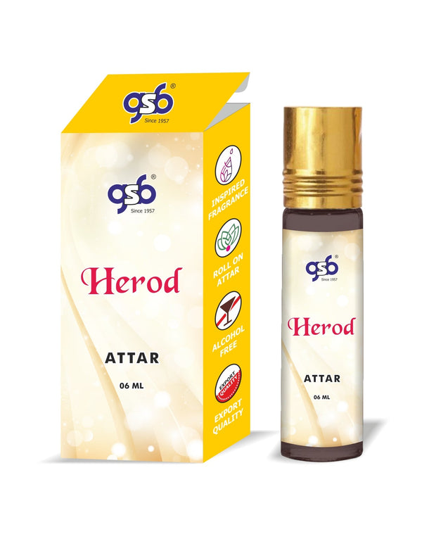 GSB Herod Attar Inspired From PDM Herod | Clone Fragrance | Perfume Roll On | Alcohol Free | Long Lasting | Unisex