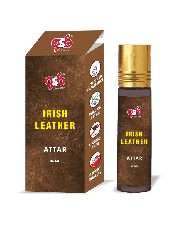 GSB Irish Leather Attar Inspired From Nemo Pairs Irish Leather | Clone Fragrance | Perfume Roll On | Alcohol Free | Long Lasting | Unisex