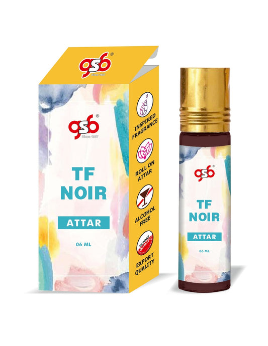 GSB TF Noir Male Attar Inspired From Fom Tord Noir | Clone Fragrance | Perfume Roll On | Alcohol Free | Long Lasting | Unisex