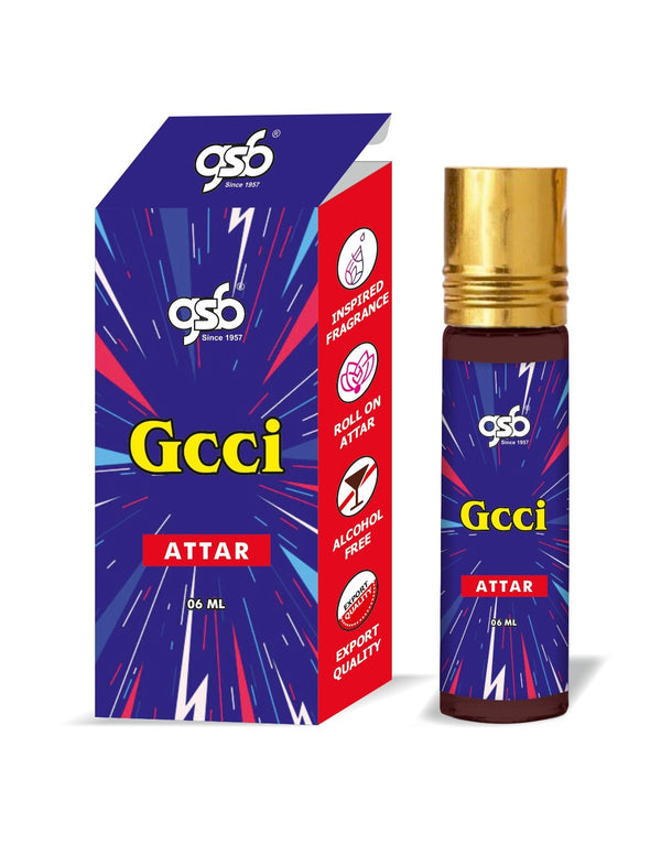 GSB Gcci Attar Inspired From Gcci By Gcci | Clone Fragrance | Perfume Roll On | Alcohol Free | Long Lasting | Unisex