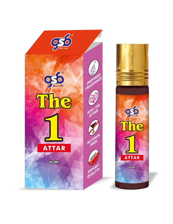 GSB The One Attar Inspired From Dloce Gbbana The One | Clone Fragrance | Perfume Roll On | Alcohol Free | Long Lasting | Unisex