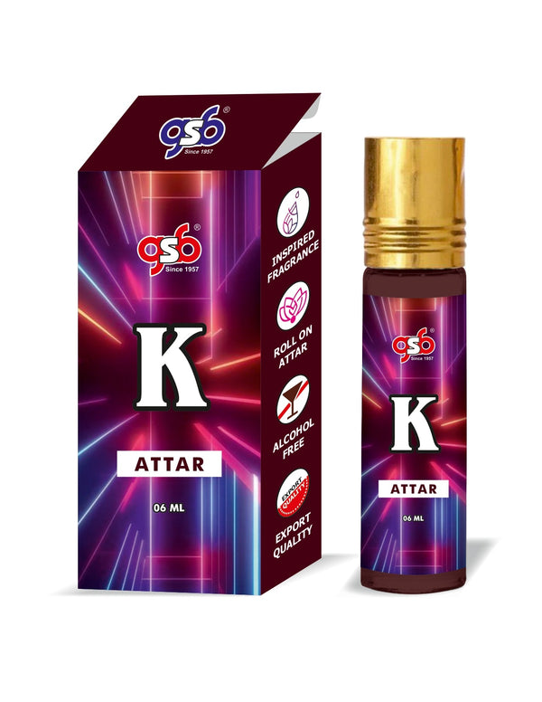 GSB K Attar Inspired From Dloce Gbbana K | Clone Fragrance | Perfume Roll On | Alcohol Free | Long Lasting | Unisex