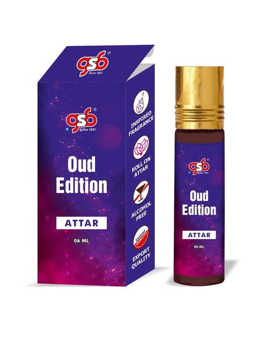 GSB Oud Edition Attar Inspired From Montail Oud Edition | Clone Fragrance | Perfume Roll On | Alcohol Free | Long Lasting | Unisex