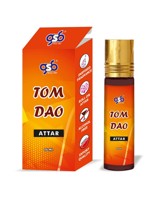 GSB Tom Dao Attar Inspired From Dutyque Tom Dao | Clone Fragrance | Perfume Roll On | Alcohol Free | Long Lasting | Unisex