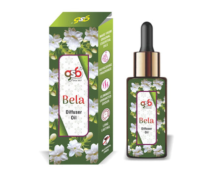 GSB Bela Diffuser Oil | Used In Reed Diffuser, Candle Burner, Electric Diffuser, Humidifiers and Air Revitalizer | Aromatherapy Oil