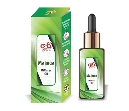 GSB Majmua Diffuser Oil | Used In Reed Diffuser, Candle Burner, Electric Diffuser, Humidifiers and Air Revitalizer | Aromatherapy Oil