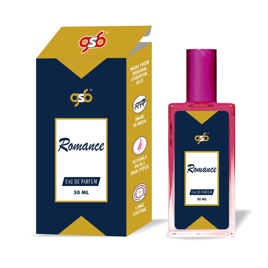 GSB Romance Eau De Parfum | EDP Spray For Men & Women | Luxury Perfume | Long Lasting | Suitable On All Occasions | 50 ML