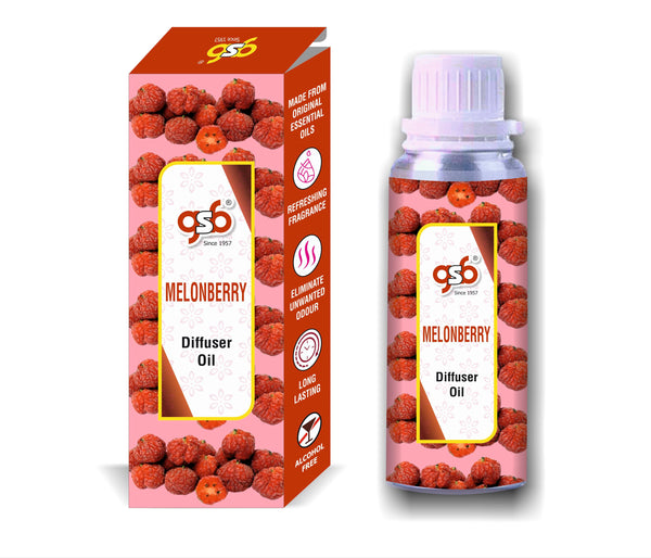 GSB Melonberry Diffuser Oil | Used In Reed Diffuser, Candle Burner, Electric Diffuser, Humidifiers and Air Revitalizer | Aromatherapy Oil