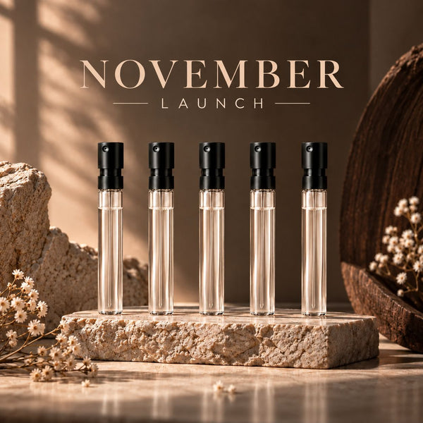 GSB November Collection Sample Combo Pack of 5 | Inspired Luxury Fragrances | Long-Lasting