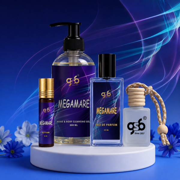 GSB Megamare 360° Inspired From Otro Pasiri Megamare | Clone Fragrance | Designer EDP Spray For Men & Women | Perfume | Attar | Bodywash | Car Freshener |