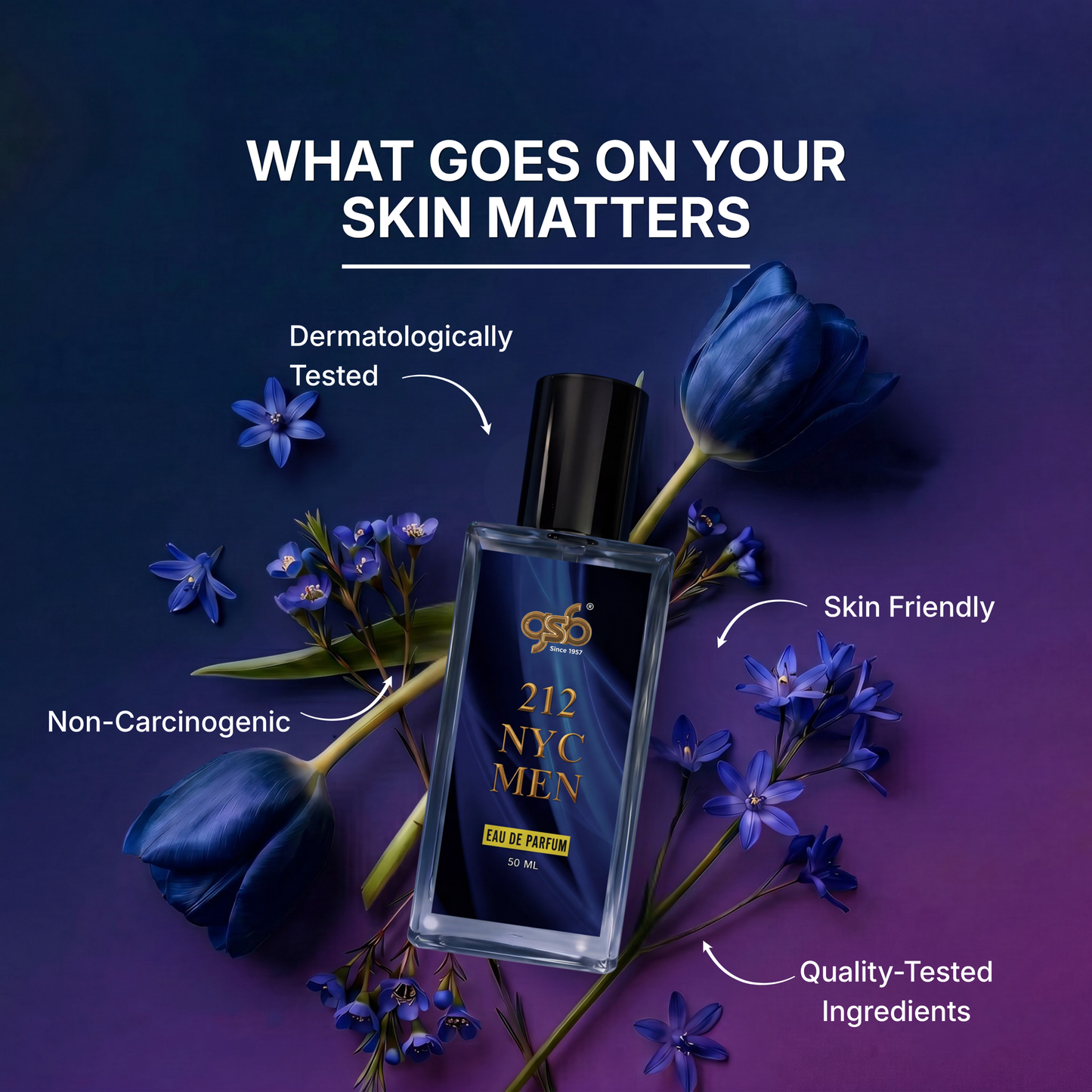 GSB 212 NYC Eau De Parfum Inspired From Craolina Hrrera 212 NYC - 6