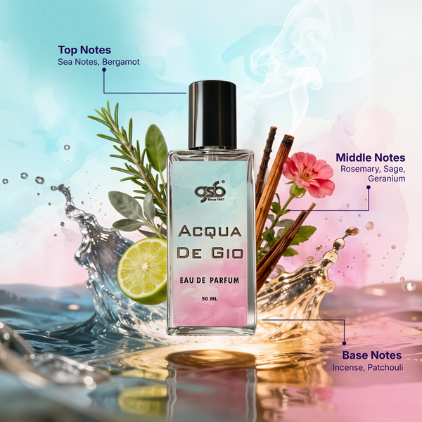 GSB Acqua De Gio Eau De Parfum Inspired From Acqua De Gio Axmani - 2
