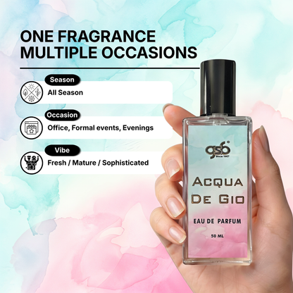 GSB Acqua De Gio Eau De Parfum Inspired From Acqua De Gio Axmani - 4