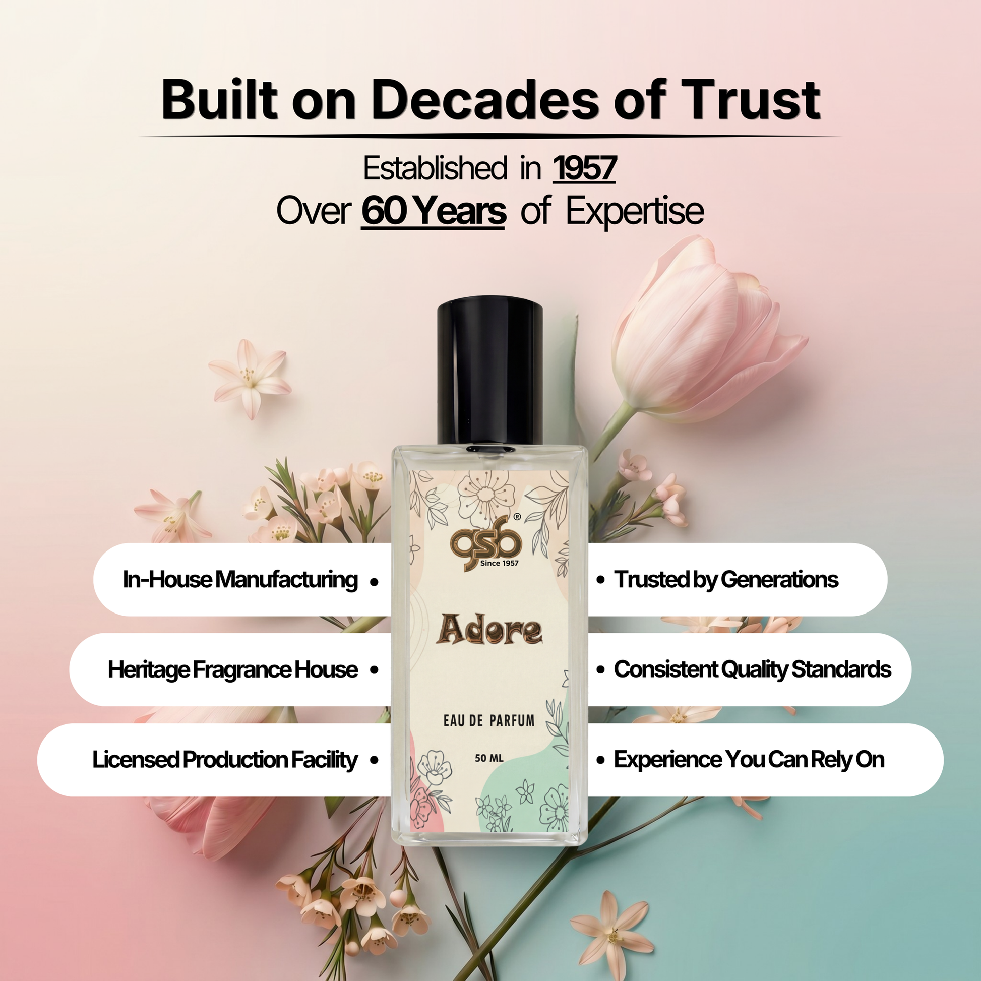 GSB Adore Eau De Parfum Inspired From Doir Adore - 6