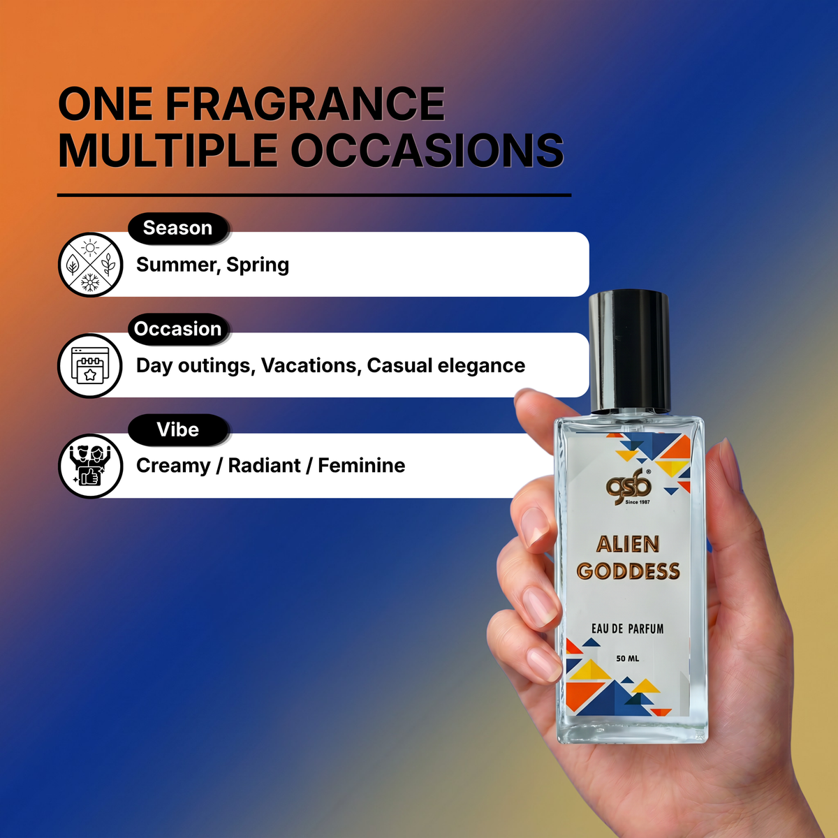 GSB Alien Goddess Eau De Parfum Inspired From Mugelr Alien Goddess - 3