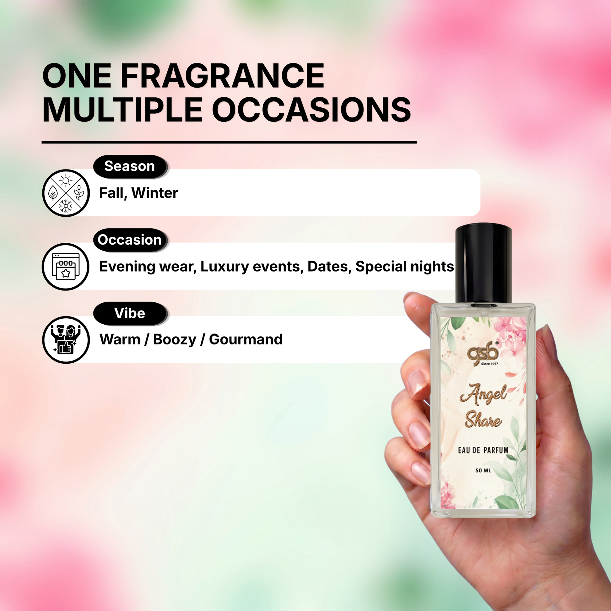 GSB Angel Share Eau De Parfum Inspired From Kilion Angel Share - 3