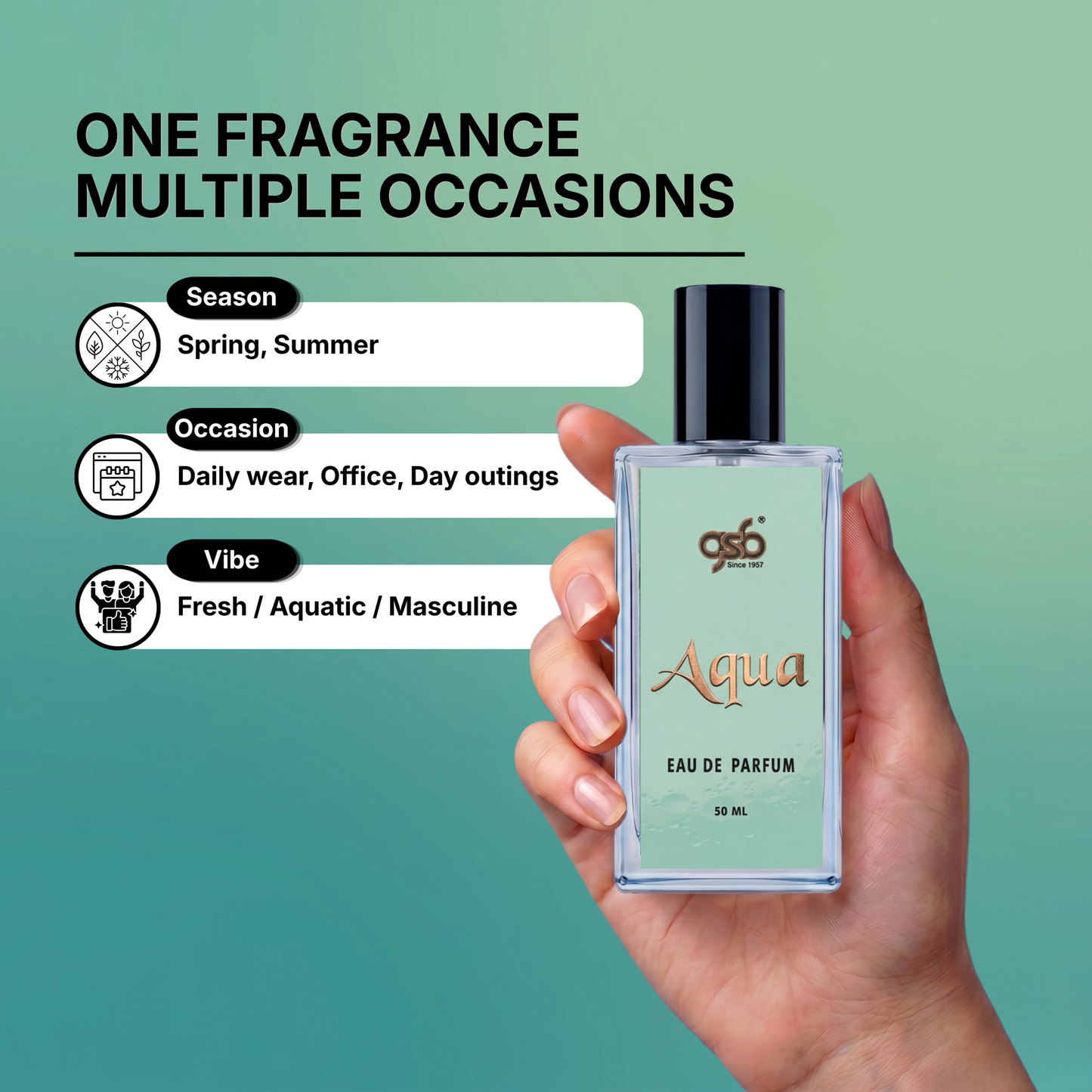 GSB Aqua Eau De Parfum Inspired From Bulrgai Aqua - 4