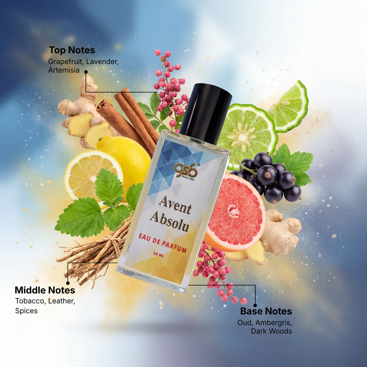 GSB Avent Absolu Eau De Parfum Inspired From Greed Avent Absolu - 2