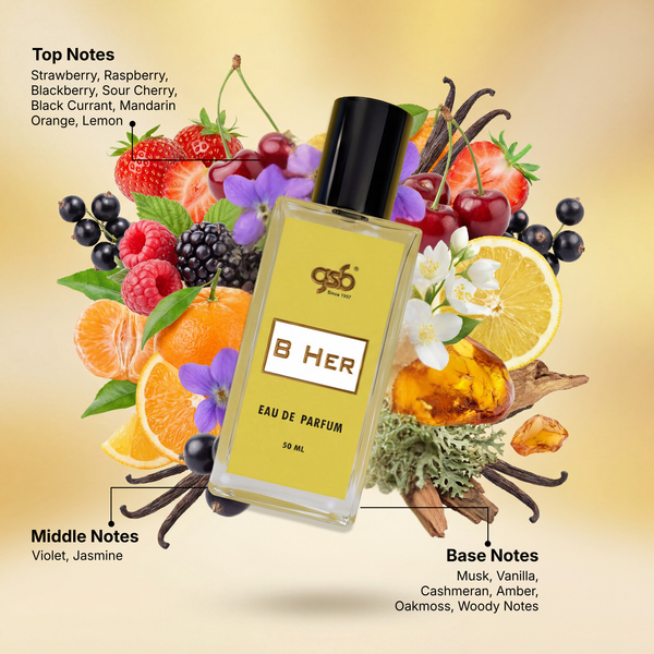 GSB B Her Eau De Parfum Inspired From Broberry Her - 2