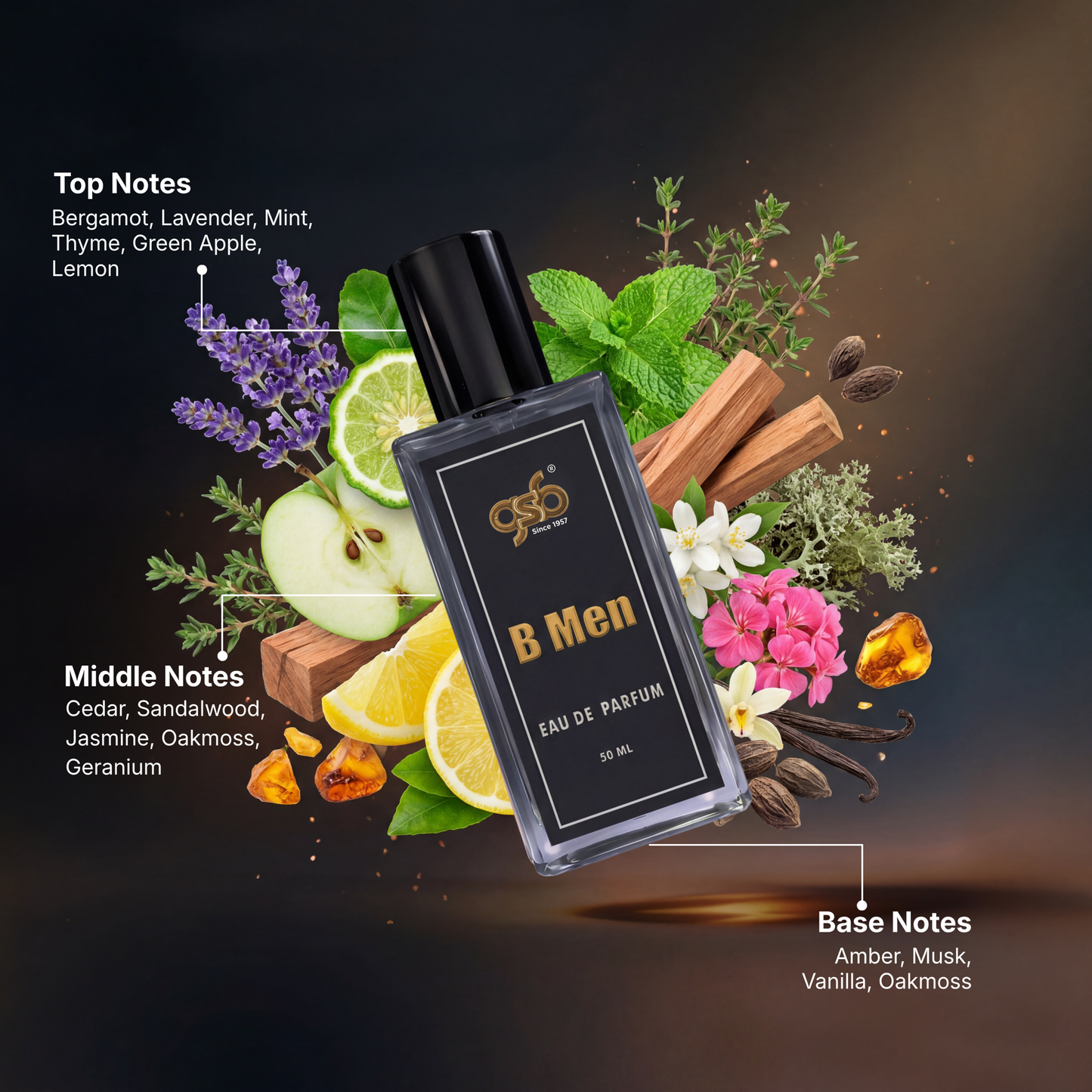 GSB B Men Eau De Parfum Inspired From Broberry Men - 2