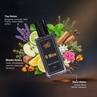 GSB B Men Eau De Parfum Inspired From Broberry Men - 2