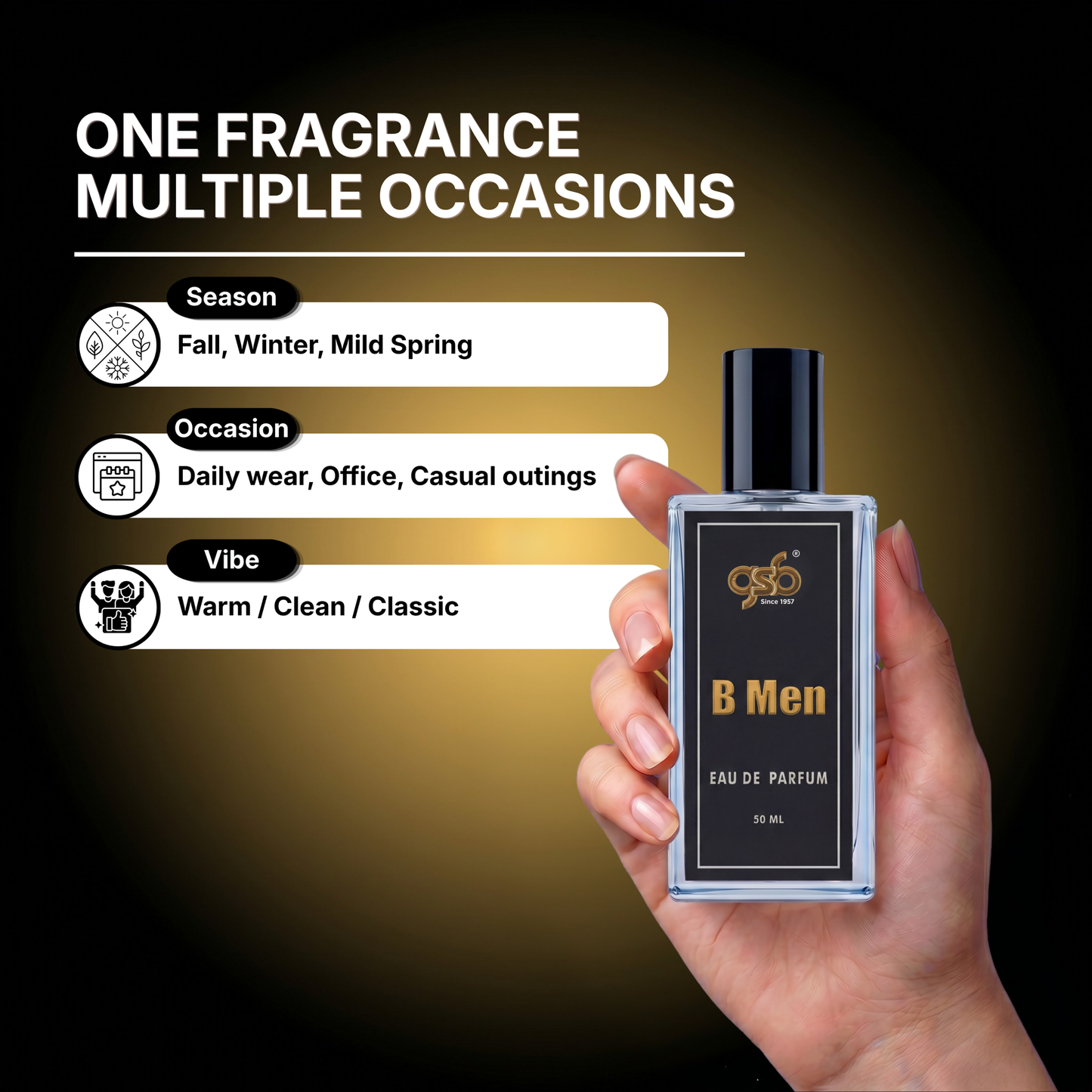 GSB B Men Eau De Parfum Inspired From Broberry Men - 4
