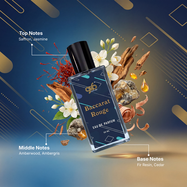 GSB Baccarat Eau De Parfum Inspired From Baccarat Rouge 540 - 2