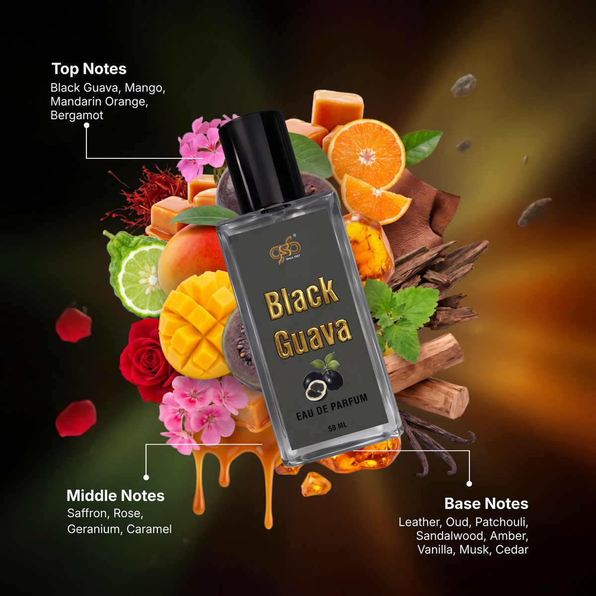 GSB Black Guava Eau De Parfum Inspired From Born To Outstand Black Guava - 2