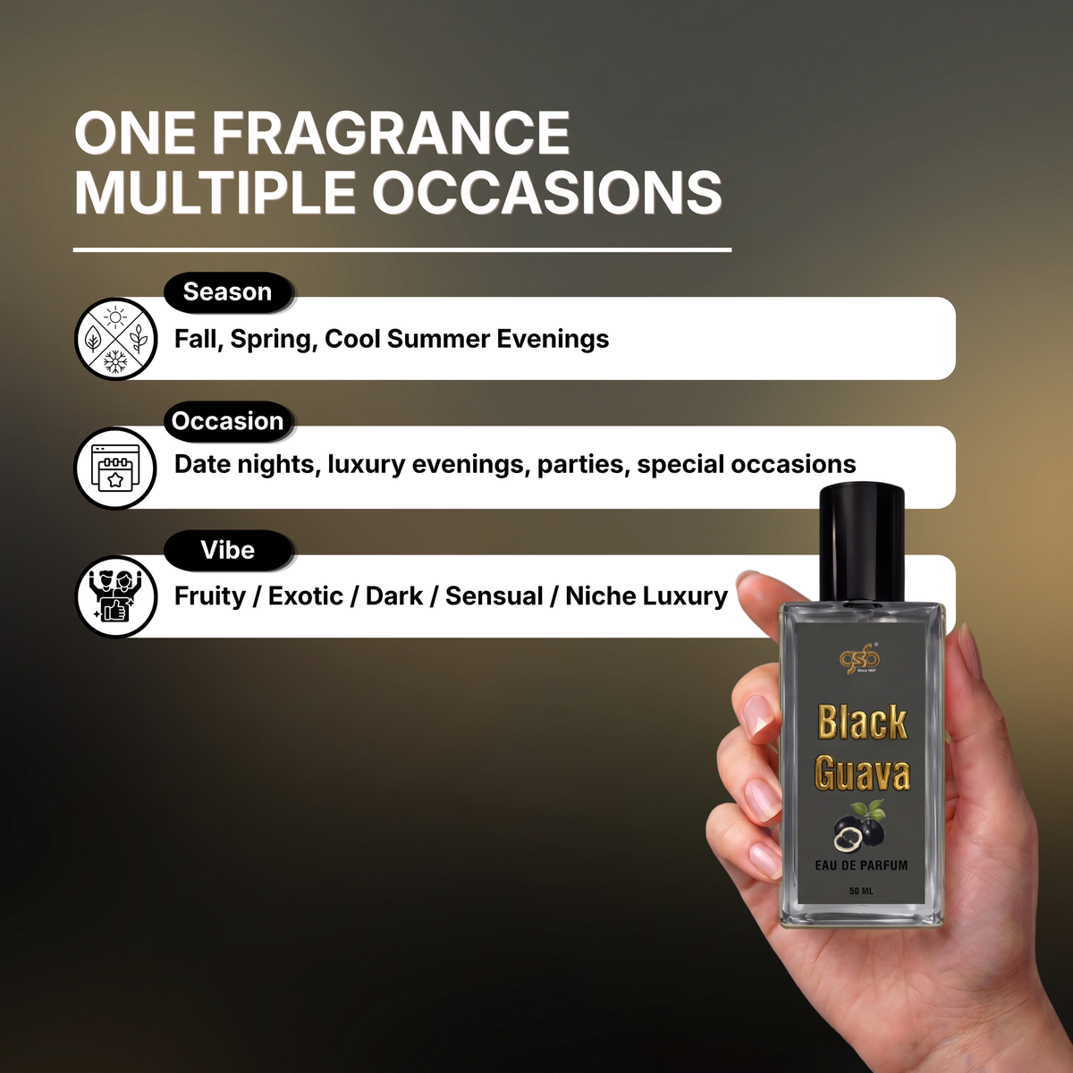 GSB Black Guava Eau De Parfum Inspired From Born To Outstand Black Guava - 4