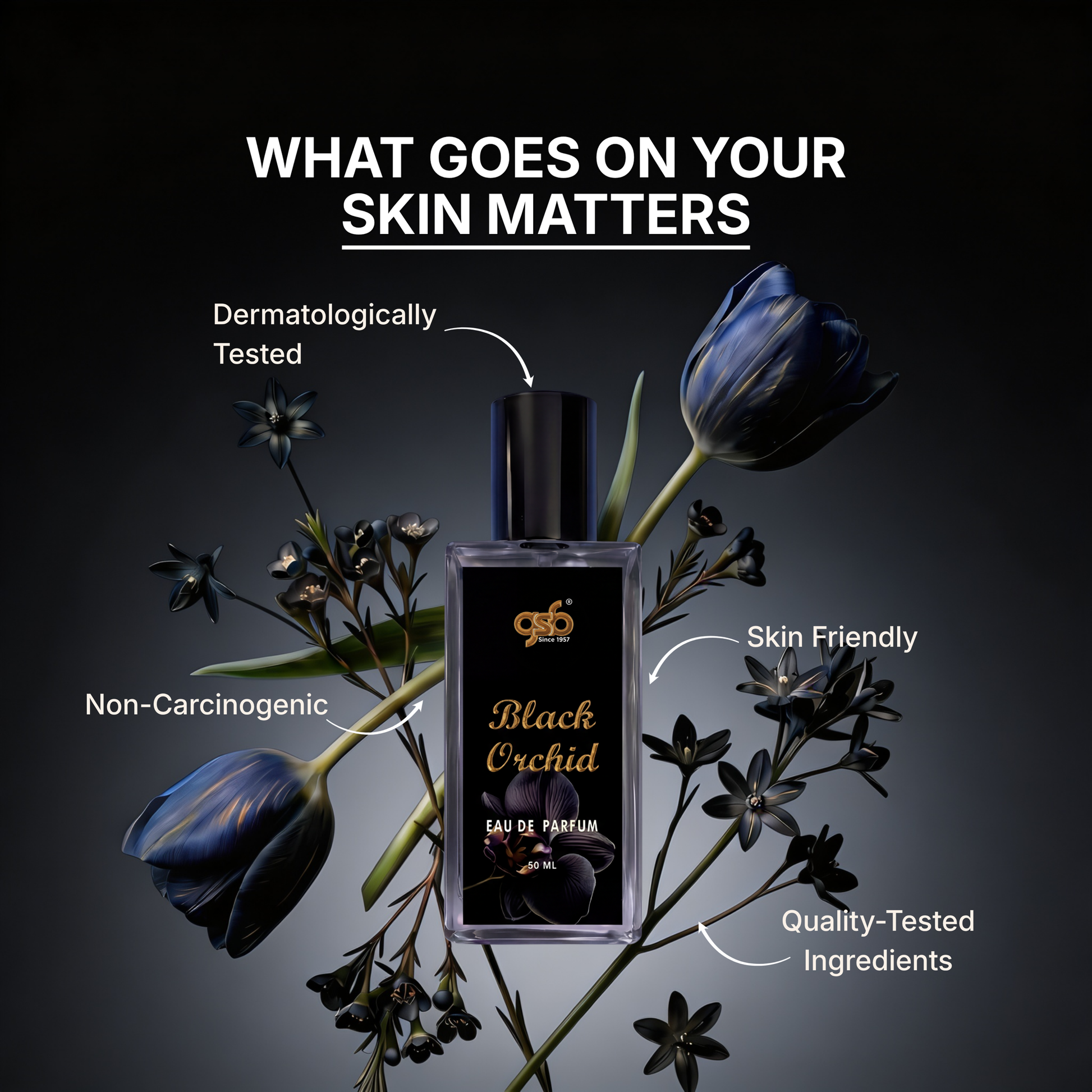 GSB Black Orchid Eau De Parfum Inspired From Black Orchid Fom Tord - 6
