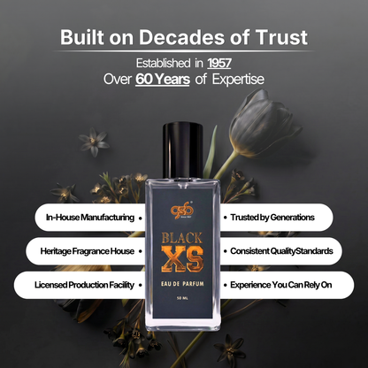 GSB Black XS Eau De Parfum Inspired From Black Xs Pcao Rbbane - 5