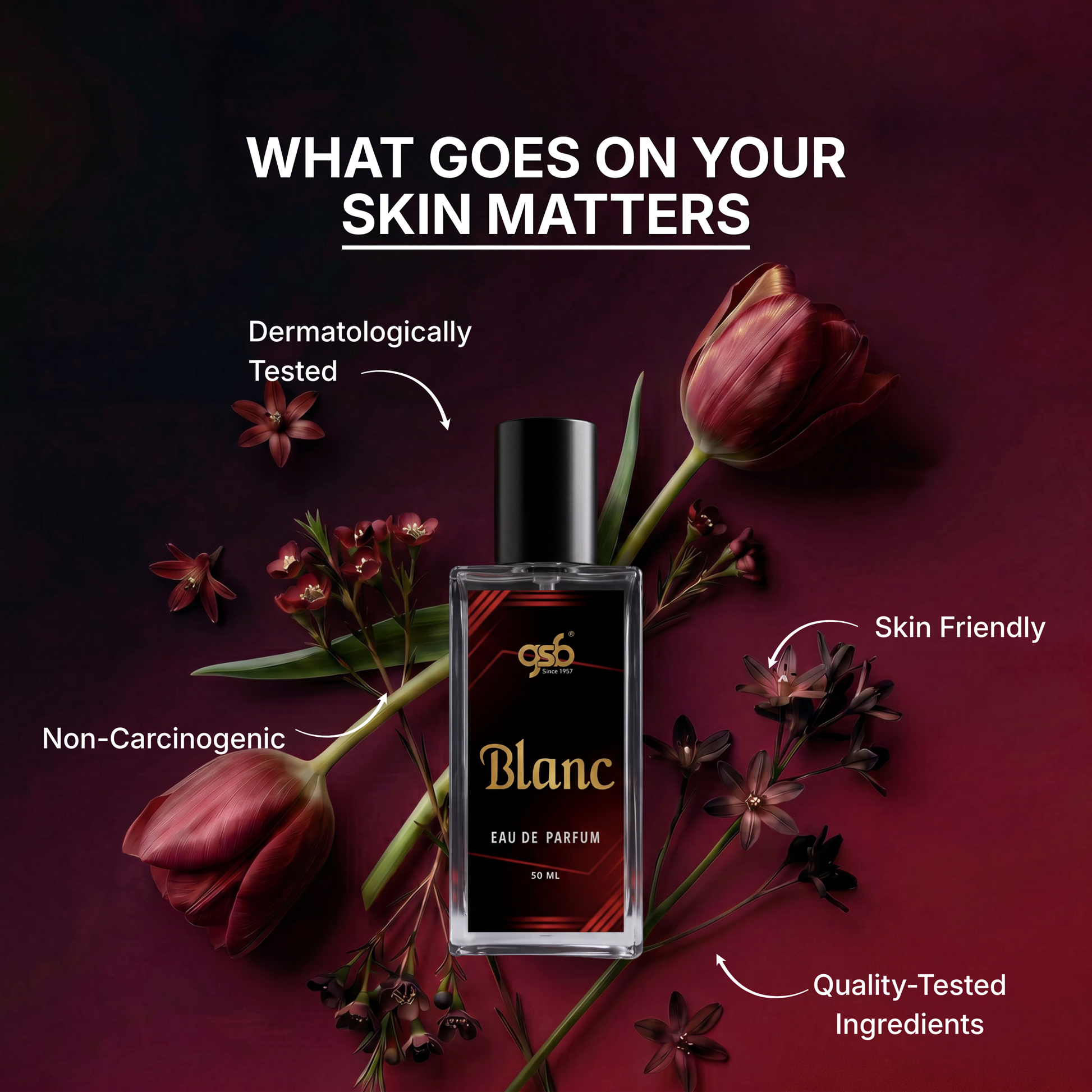GSB Blanc Eau De Parfum Inspired From Lcaoste Blanc - 6