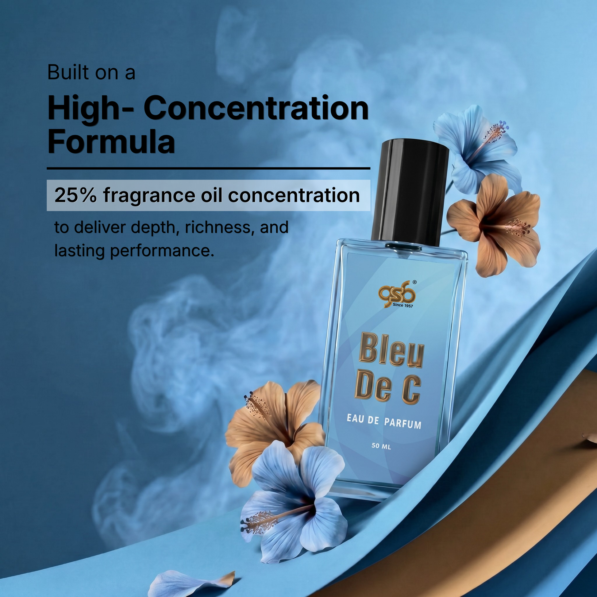 GSB Bleu De C Eau De Parfum Inspired From Bleu De Chneal - 3