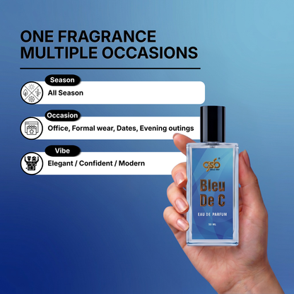 GSB Bleu De C Eau De Parfum Inspired From Bleu De Chneal - 4