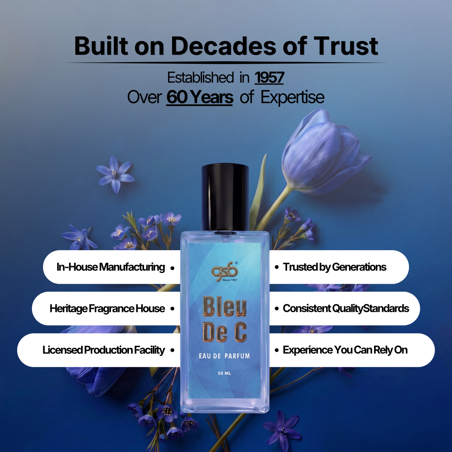 GSB Bleu De C Eau De Parfum Inspired From Bleu De Chneal - 5