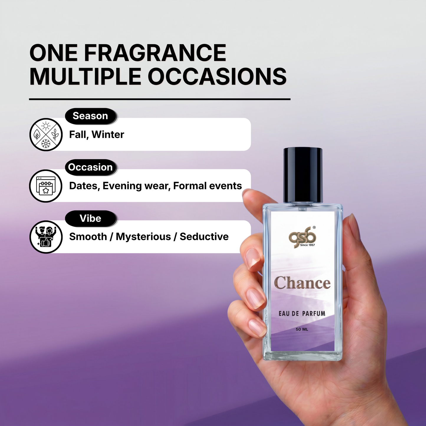GSB Chance Eau De Parfum Inspired From Chance By Chneal - 4