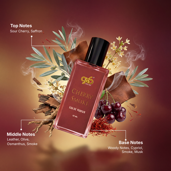 GSB Cherry Smoke Eau De Parfum Inspired From Fom Tord Cherry Smoke - 2