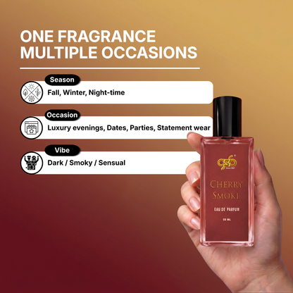 GSB Cherry Smoke Eau De Parfum Inspired From Fom Tord Cherry Smoke - 4